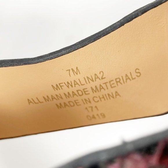 Marc Fisher Alina Open Toe Snakeskin Sandal NWT - Picture 5 of 7